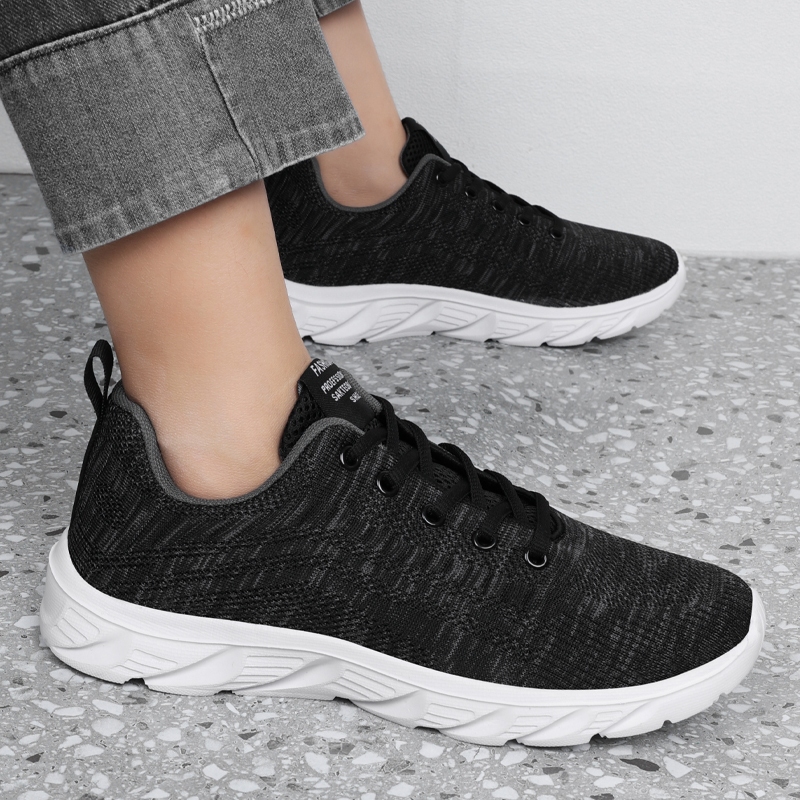 รองเท้ากีฬา Flyknit สําหรับผู้ชาย Soft Sole ไซส์ 38-47 รูปที่ 7