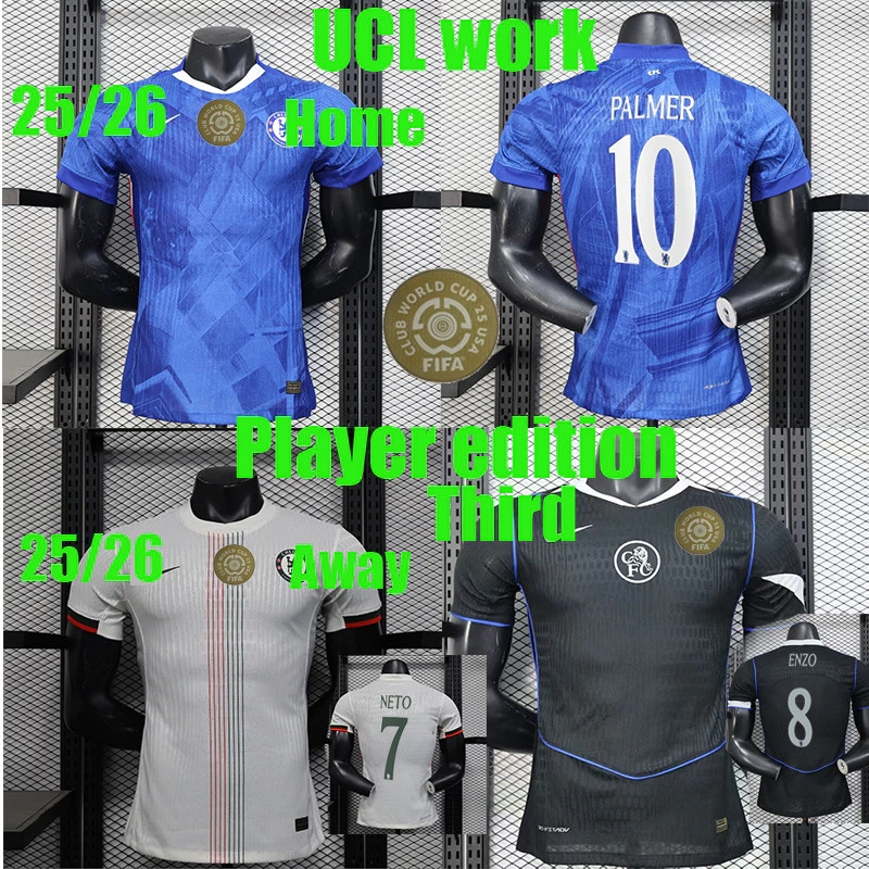 25/26 PALMER เสื้อฟุตบอล 25/26 CheLsEas jersey ENZO GITTENS ESTAVAO James Marduk CAICEDO NETO COLLE 