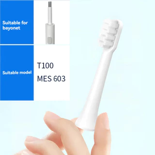 เหมาะสําหรับหัวแปรงสีฟันไฟฟ้า Xiaomi Mijia Sonic T100 หัวแปรงทดแทน MES603 ขนนุ่ม Universal 1669XD