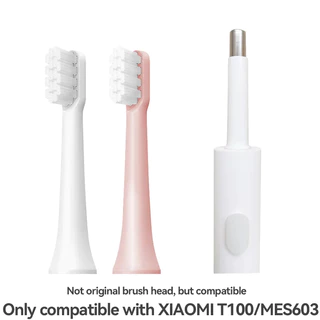 เหมาะสําหรับหัวแปรงสีฟันไฟฟ้า Xiaomi Mijia Sonic T100 หัวแปรงทดแทน MES603 ขนนุ่ม Universal 1669XD