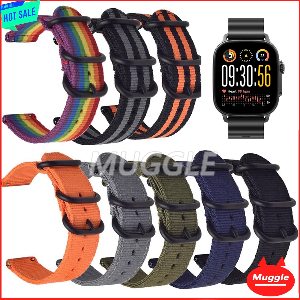 Realme Watch 5 สายนาฬิกาผ้าใบไนลอน สายรัดข้อมือ realme Watch 5 สาย realme Watch 5 สาย