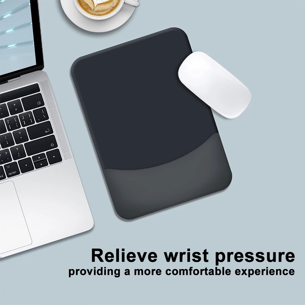 แผ่นรองเมาส์ Comfort Ergonomic Wrist Pad ปกป้อง Soft Mat Mousepads คอมพิวเตอร์แล็ปท็อป Gaming Rest Mice Pad 护标垫