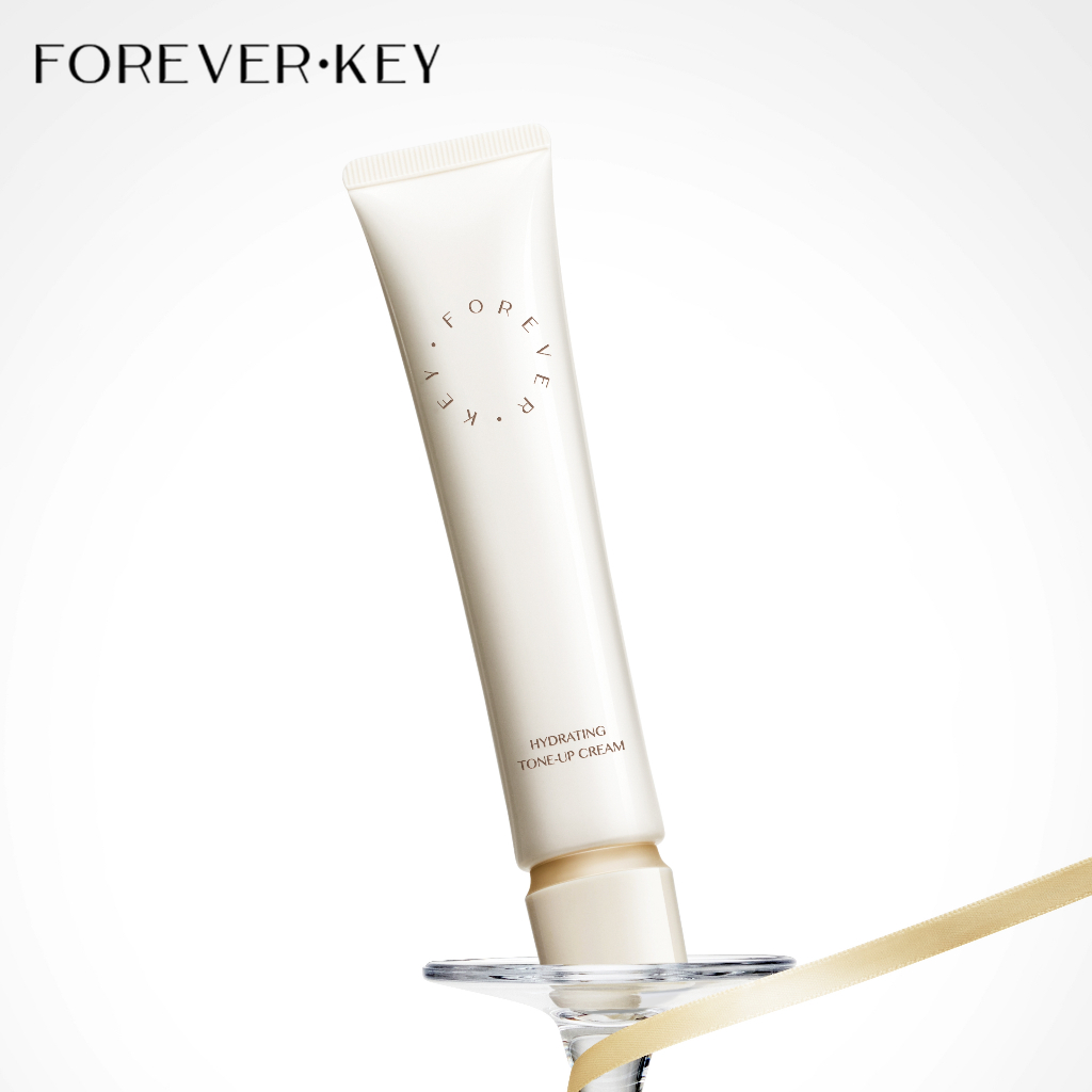 Foreverkey satin lock Makeup Tint Cream ครีมหน้าเปล่า Face brightening Makeup Base รองพื้นแต่งหน้าเบสนม