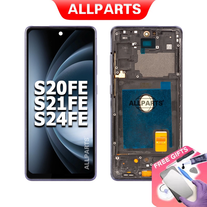 Amoled Display​ จอ ทัช สำหรับ Samsung S20 S21 S24 FE S20 Lite LCD หน้าจอ พร้อมทัชสกรีน G780F