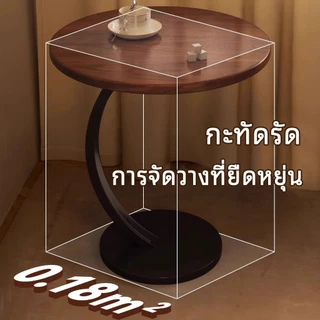 Wa โต๊ะมินิ โต๊ะกาแฟ โต๊ะข้าง โต๊ะโซฟา ข้างเตียง 1~2 ชั้น ตกแต่งห้องนั่งเล่น 40x40x60cm
