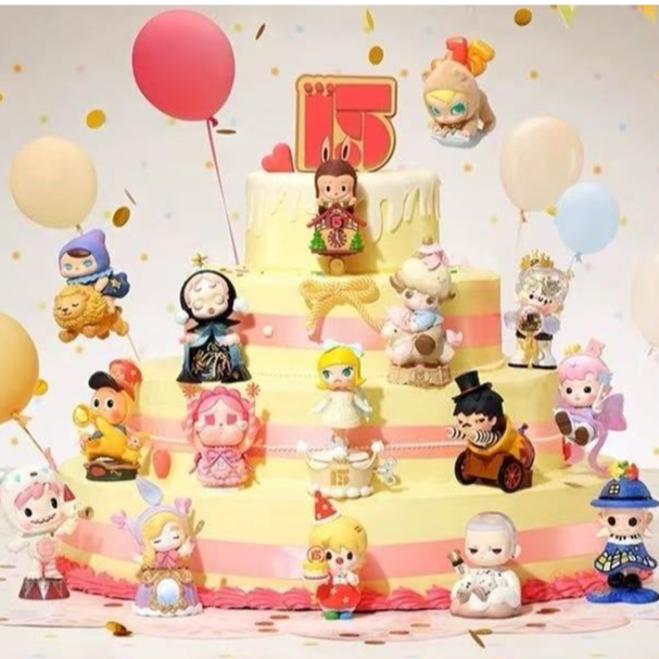 1(ปาร์ตี้) ชุดครบรอบ 15 ปีรูปตุ๊กตากล่องตาบอดของขวัญเพื่อฉลองช่วงนี้