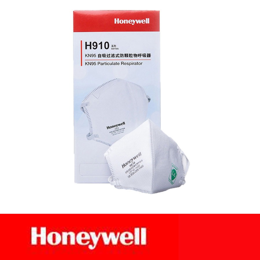 50PCS Honeywell H901 หน้ากากฝุ่นเครื่องช่วยหายใจอุตสาหกรรม Particulate ฝุ่น PM2.5 Smog N95 เครื่องช่