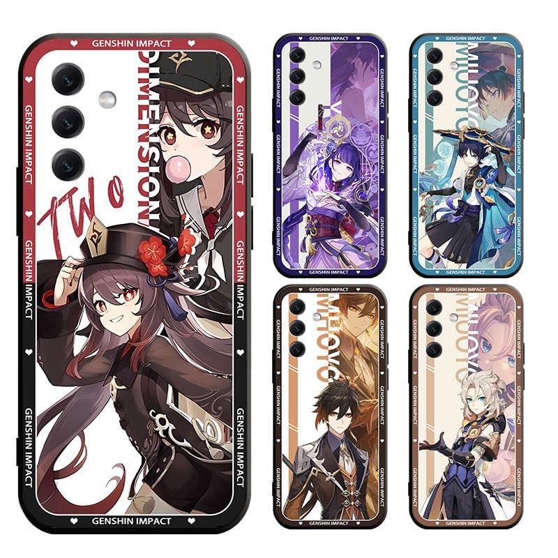 Samsung A17 A56 5G A36 5G A26 5G A07 A06 A16 M15 5G Genshin Impact Scaramouche Casing Soft Case Cover