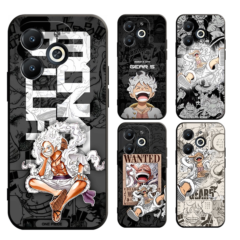 Redmi 15C 15 14C Note 14 14 PRO PRO PLUS 4G 5G One Piece Luffy 5th gear Casing Soft Case Cover