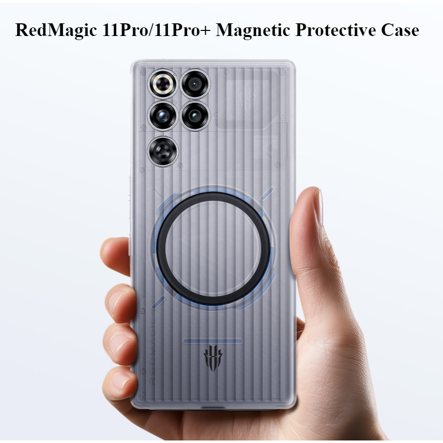 เคสป้องกันแม่เหล็ก Nubia RedMagic 11Pro+ Plus / กระจกนิรภัยป้องกันหน้าจอ