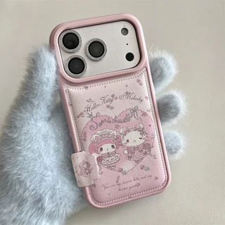 สําหรับIphone Case 17 Pro Max 16 Pro Max 15 Pro Max 14 Pro Max Pasting Love Melody KTเคสโทรศัพท์