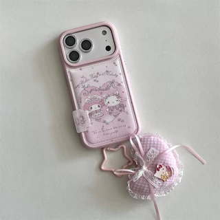 สําหรับIphone Case 17 Pro Max 16 Pro Max 15 Pro Max 14 Pro Max Pasting Love Melody KTเคสโทรศัพท์