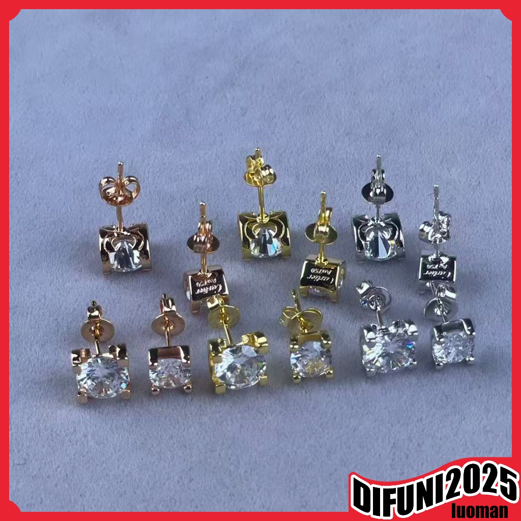 ต่างหูแฟชั่น Horn Diamond Lady
