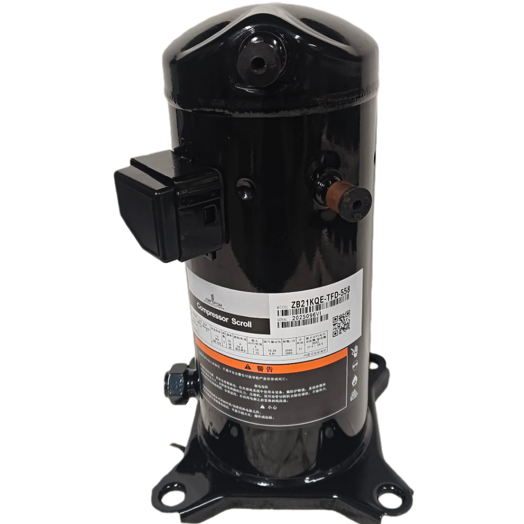 ใช้คอมเพรสเซอร์ Copeland Scroll ZB21KQE/ZB21KQ-TFD-558 (3 HP) - ที่เชื่อถือได้ Low/Medium Temp ตู้แช