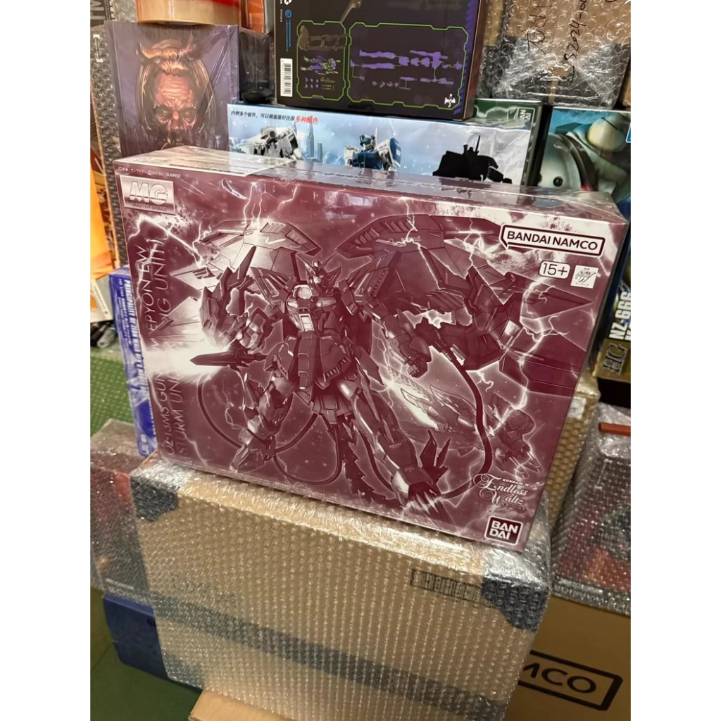 Bandai PB limited MG Gundam W lossers glory Abian Gundam hurricane rush อุปกรณ์ประกอบรุ่น
