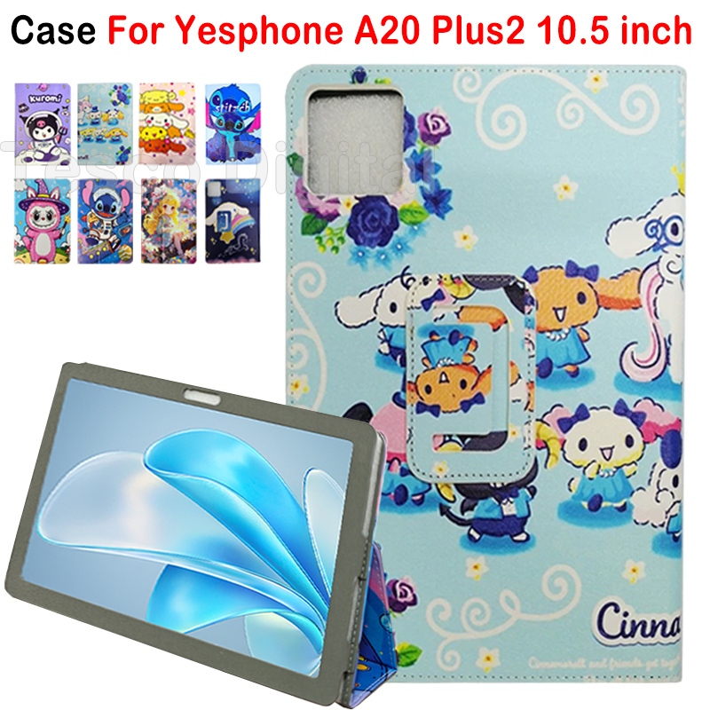 สําหรับ Yesphone A20 Plus2 10.5 นิ้วคุณภาพสูง PU หนังฝาครอบ Yesphone A20 Plus2 Android 12 10.5 "แฟชั