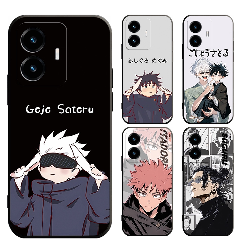 VIVO V60 V50 LITE V50 PRO 5G V4O V40 Pro V40 Lite 4G 5G Jujutsu Kaisen Casing Soft Case Cover