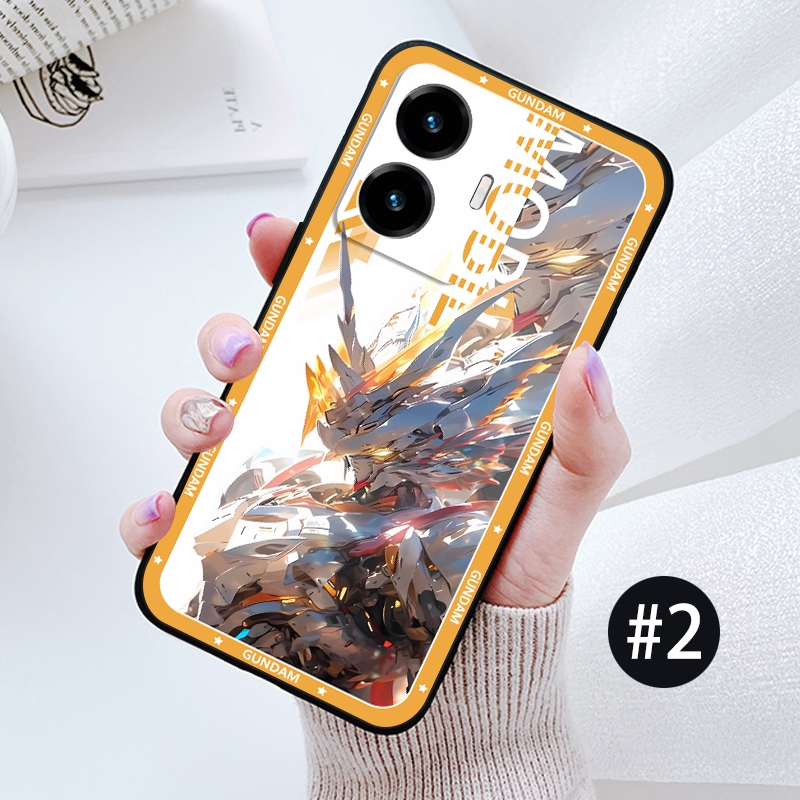VIVO V60 V50 LITE V50 PRO 5G V4O V40 Pro V40 Lite 4G 5G Gundam Casing Soft Case Cover - รูปที่ 2