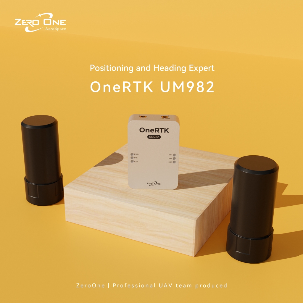 OneRTK UM982 Dual Antenna Heading และโมดูลตําแหน่ง Centimeter
