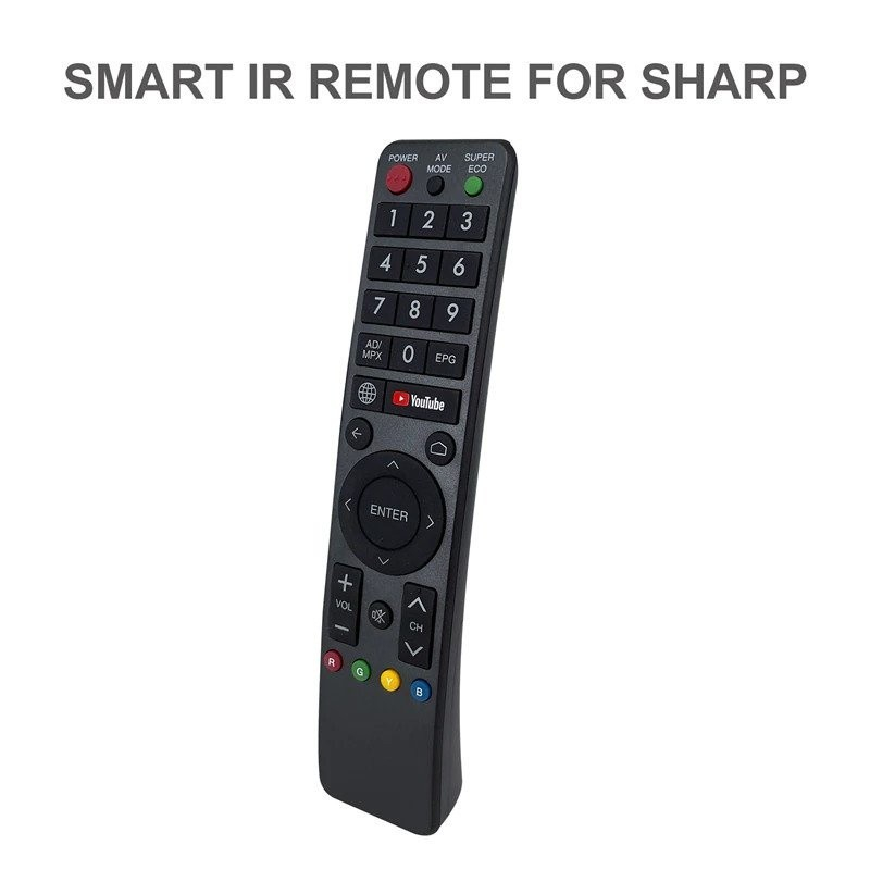 Sharp รีโมทคอนโทรลสมาร์ททีวี gb289wjsa 2t-c40ae1x 2t-c45ae1x 2t-c50ae1x series No Magic Voice Remote
