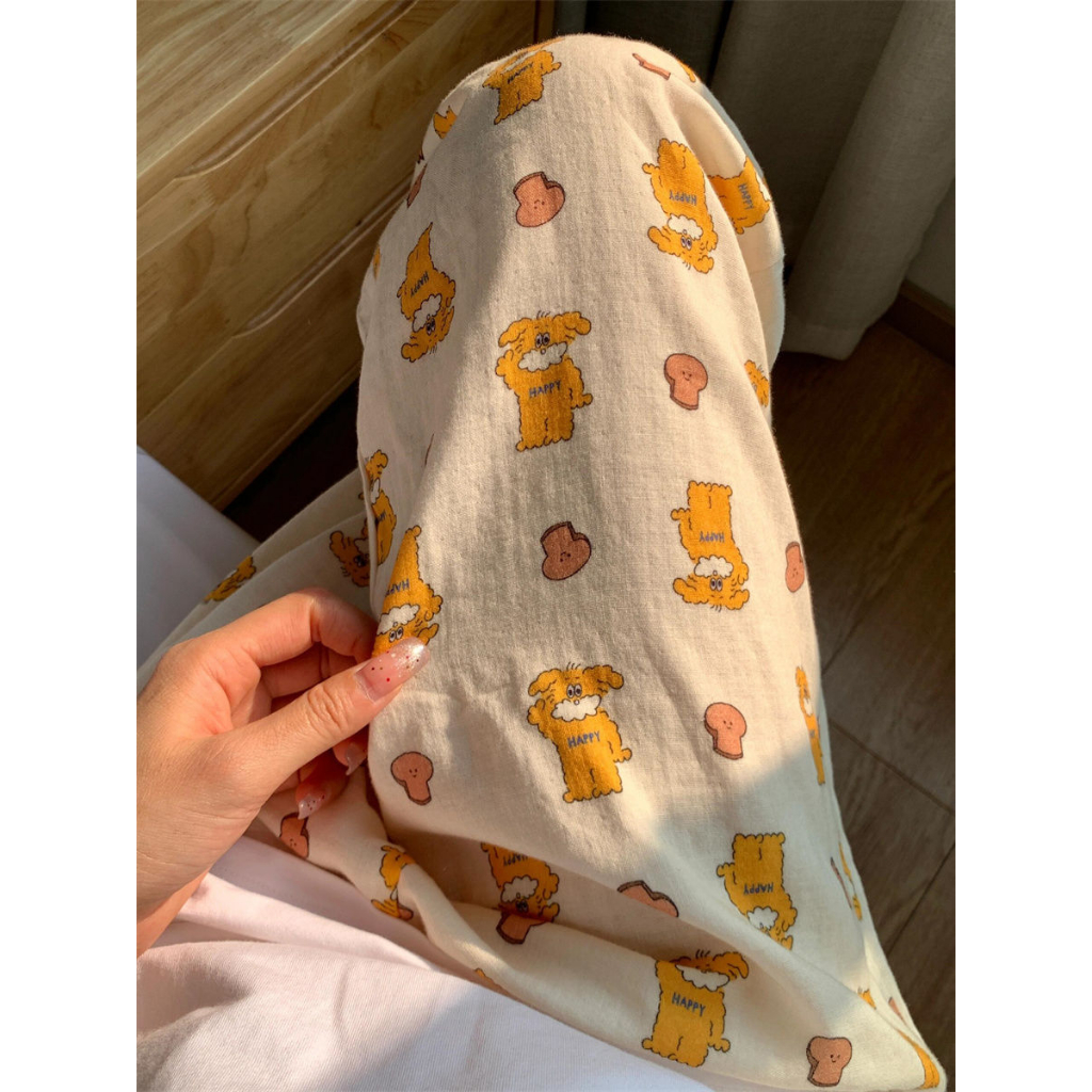 🍧WawaBra🍧กางเกงนอนขายาว กางเกงขายาว ลายการ์ตูนน่ารักๆ ผ้านุ่ม ใส่สบาย - รูปที่ 6