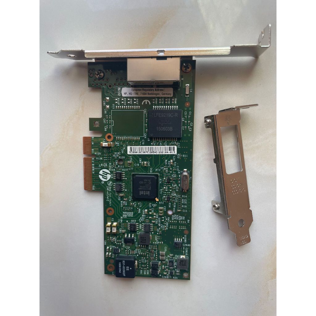 [คลังสินค้าพร้อม] intel I350T2V2 สไตล์เดียวกัน HP361T Dual Port 1G การ์ดเครือข่าย I350AM4 ชิปเซิร์ฟเ
