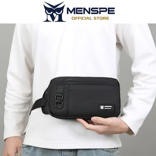 MENSPE กระเป๋าคาดหน้าอกผ้าอ็อกซ์ฟอร์ดกันน้ำสำหรับผู้ชาย