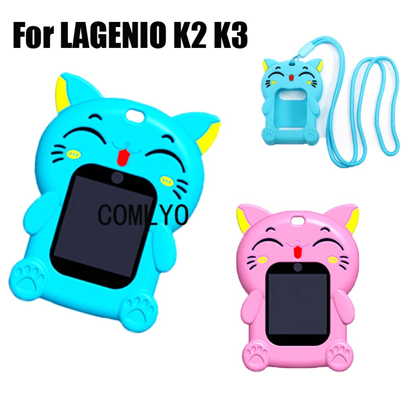 สําหรับ Ok Watch LAGENIO K2 K3 สมาร์ทนาฬิกาซิลิโคนนุ่มป้องกันกันชนฝาครอบ