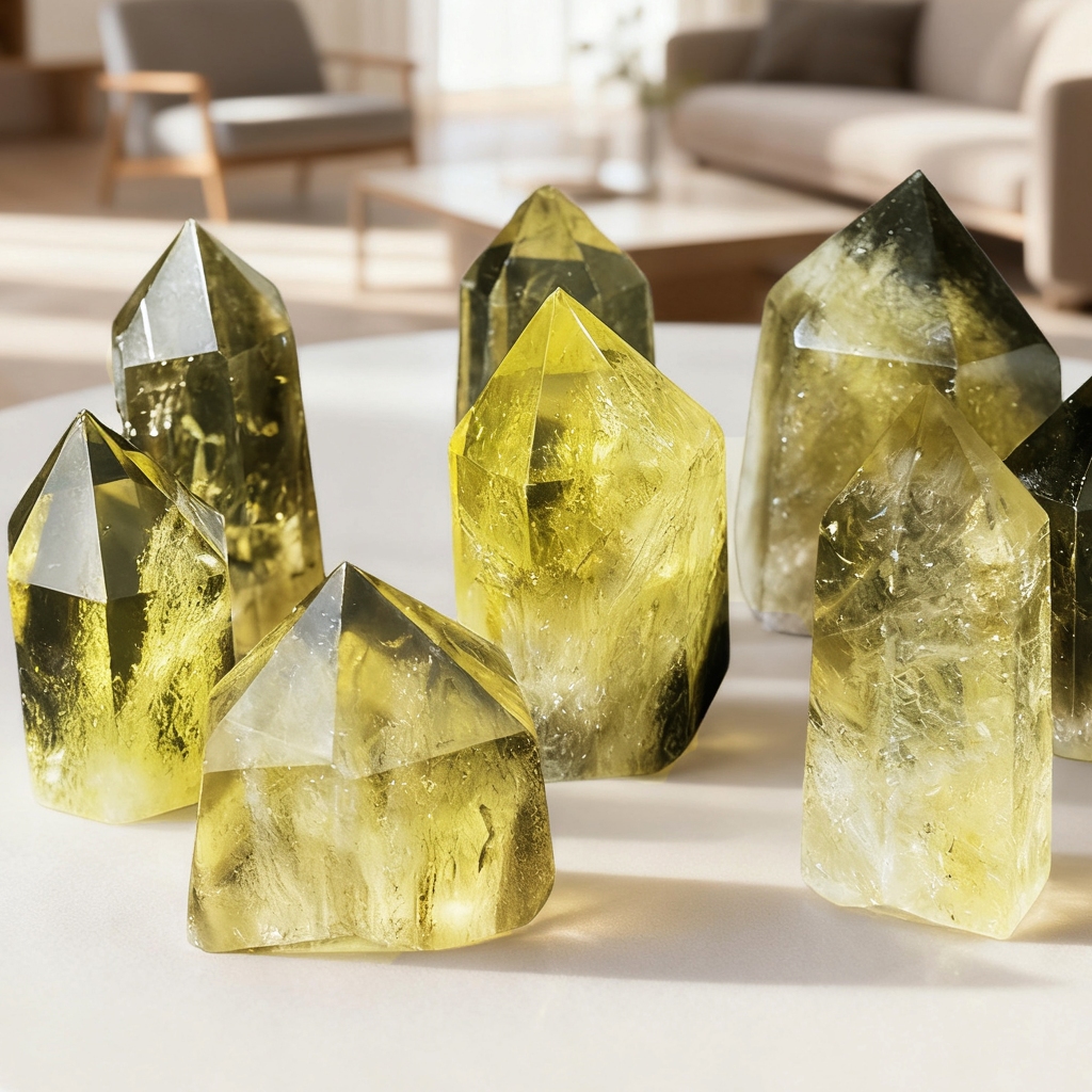 ของแท้ธรรมชาติ Citrine คริสตัล Freeform คอลัมน์คุณภาพสูง Healing Energy อัญมณีประณีต Mineral Ore Perfect สําหรับ Reiki Practices ตกแต่งบ้าน Spiritual การเพาะปลูกของขวัญ Gi