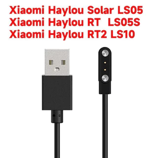 Universal 2Pin 4 มม./2.84 มม.2pin Strong Magnetic สายชาร์จ USB สายไฟสีดําสําหรับ ital 023/017 สมาร์ทนาฬิกา