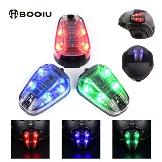 หมวกกันน็อคยุทธวิธีแสงอยู่รอด สัญญาณแสงกันน้ำและโคมไฟ พร้อมอ…