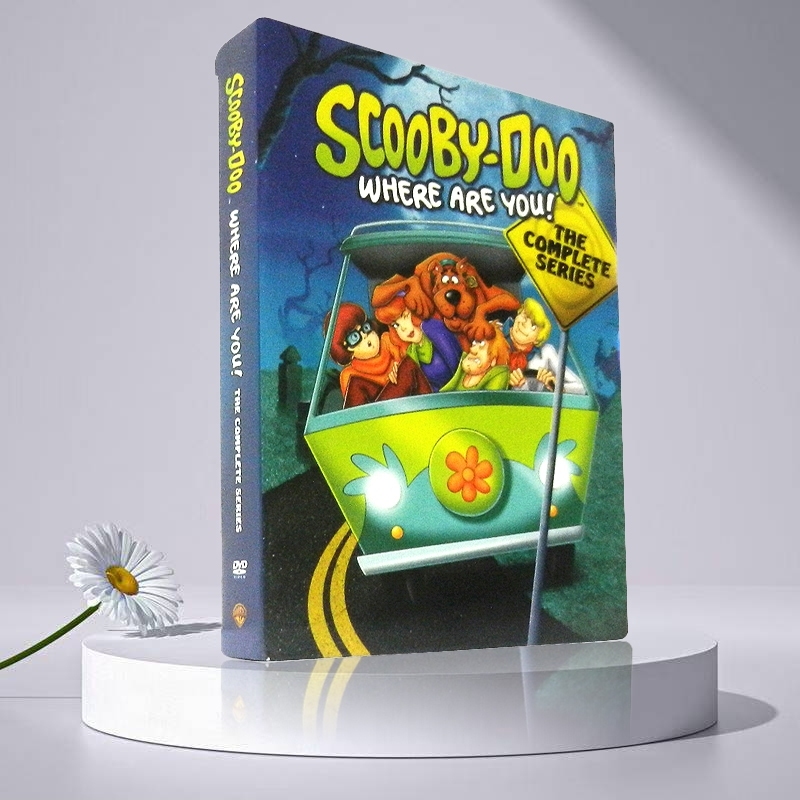 Scooby Doo Where Are You DVD รุ่นสมบูรณ์ Series อะนิเมะต้นฉบับ 7DVD HD ละครอเมริกันเสียงภาษาอังกฤษ S