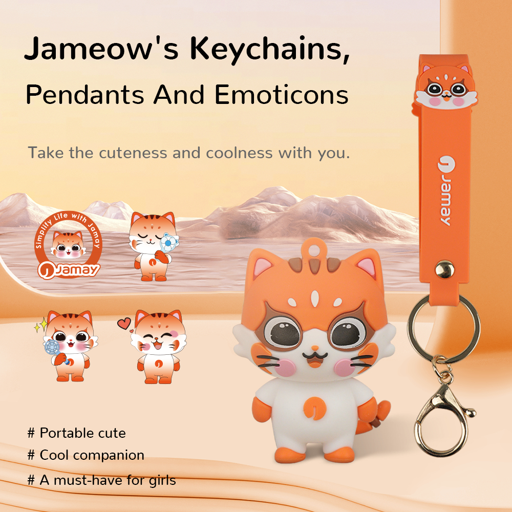 Jamay Tiger Doll Keychain Bag Charm Cute Keychain Bag Charm Accessories