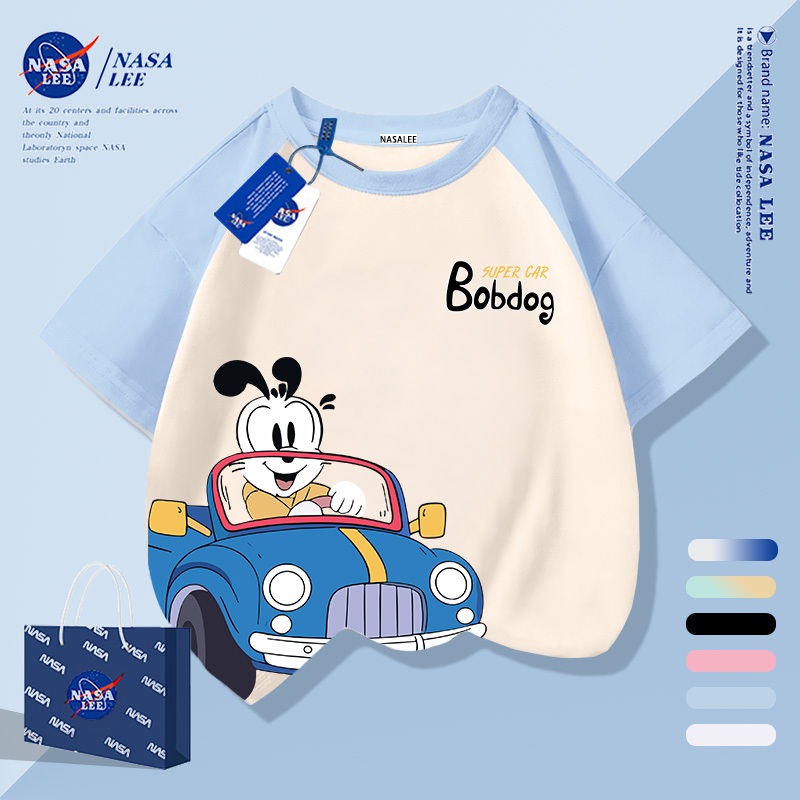 [จัดส่งในวันเดียวกัน] เสื้อยืดผ้าฝ้ายแท้สำหรับทุกวัน ออกแบบให้สวมใส่สบายและระบายอากาศได้ดี ราคา ถูกที่สุด ดีลบีเคเค แกลเลอรีภาพที่ 5