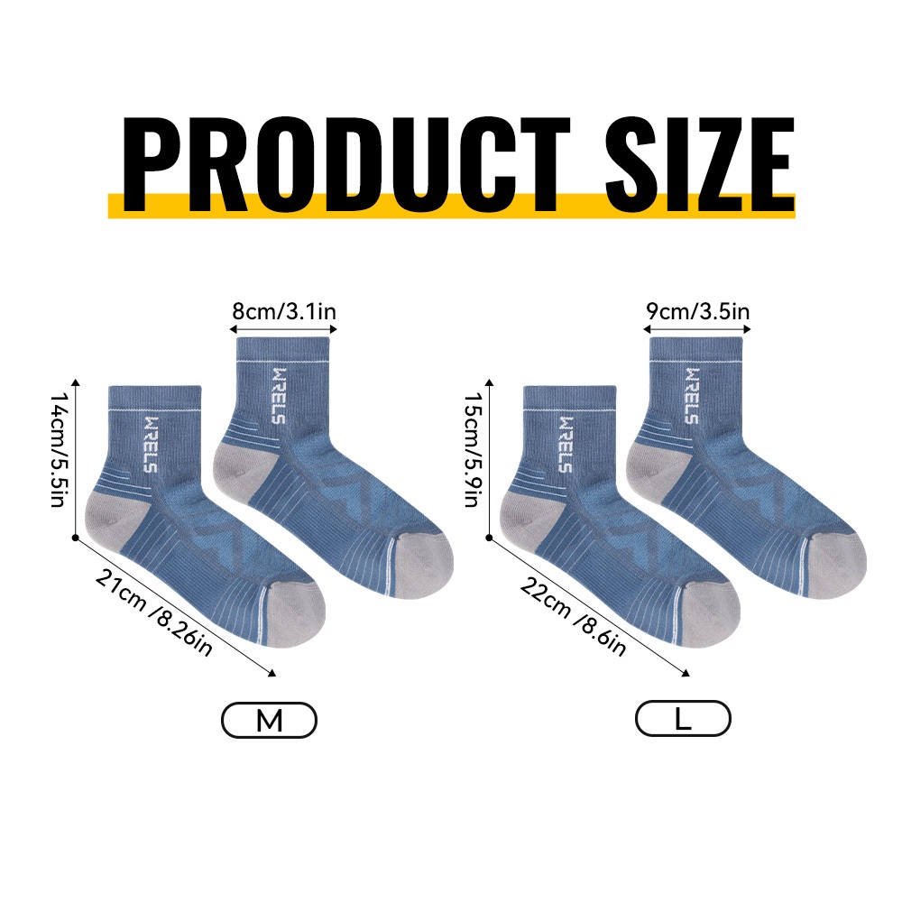 ถุงเท้าเมอริโนสูง สำหรับการเดินป่าและการวิ่ง ระบายอากาศได้ดีและระงับกลิ่นกาย - รูปที่ 7