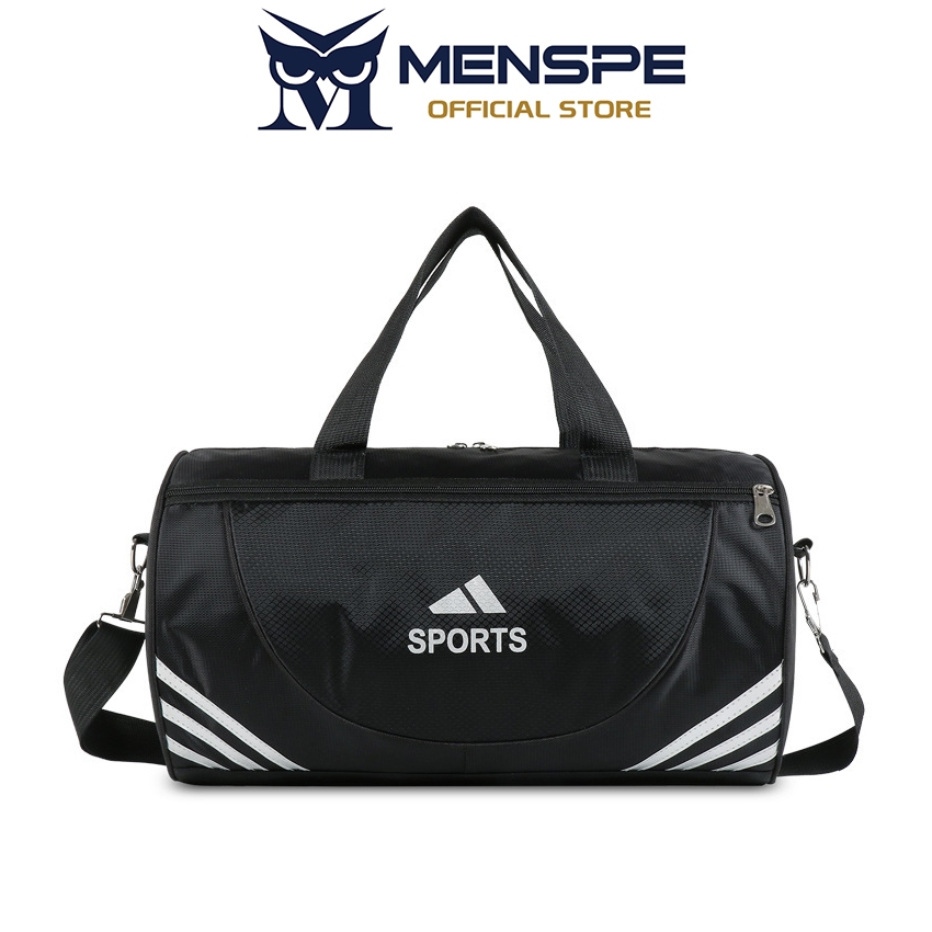 MENSPE กระเป๋าออกกําลังกาย Unisex กีฬากลางแจ้งแฟชั่นแบบพกพายิมโยคะกระเป๋าเดินทางว่ายน้ํา