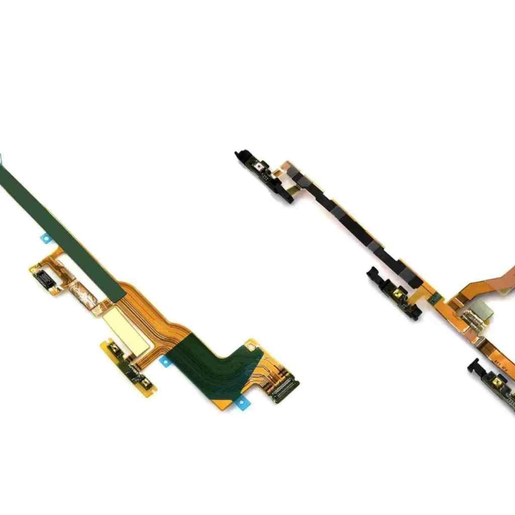 เหมาะสําหรับ Sony XZ XZ1 XZ2 XZ2P XZ3 XZP MINI Premium Boot Volume ปุ่มสายแบน