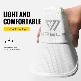 WRELS หมวกกีฬาระบายอากาศ สำหรับวิ่งกลางแจ้ง ป้องกันแดดและดูดซับเหงื่อดี