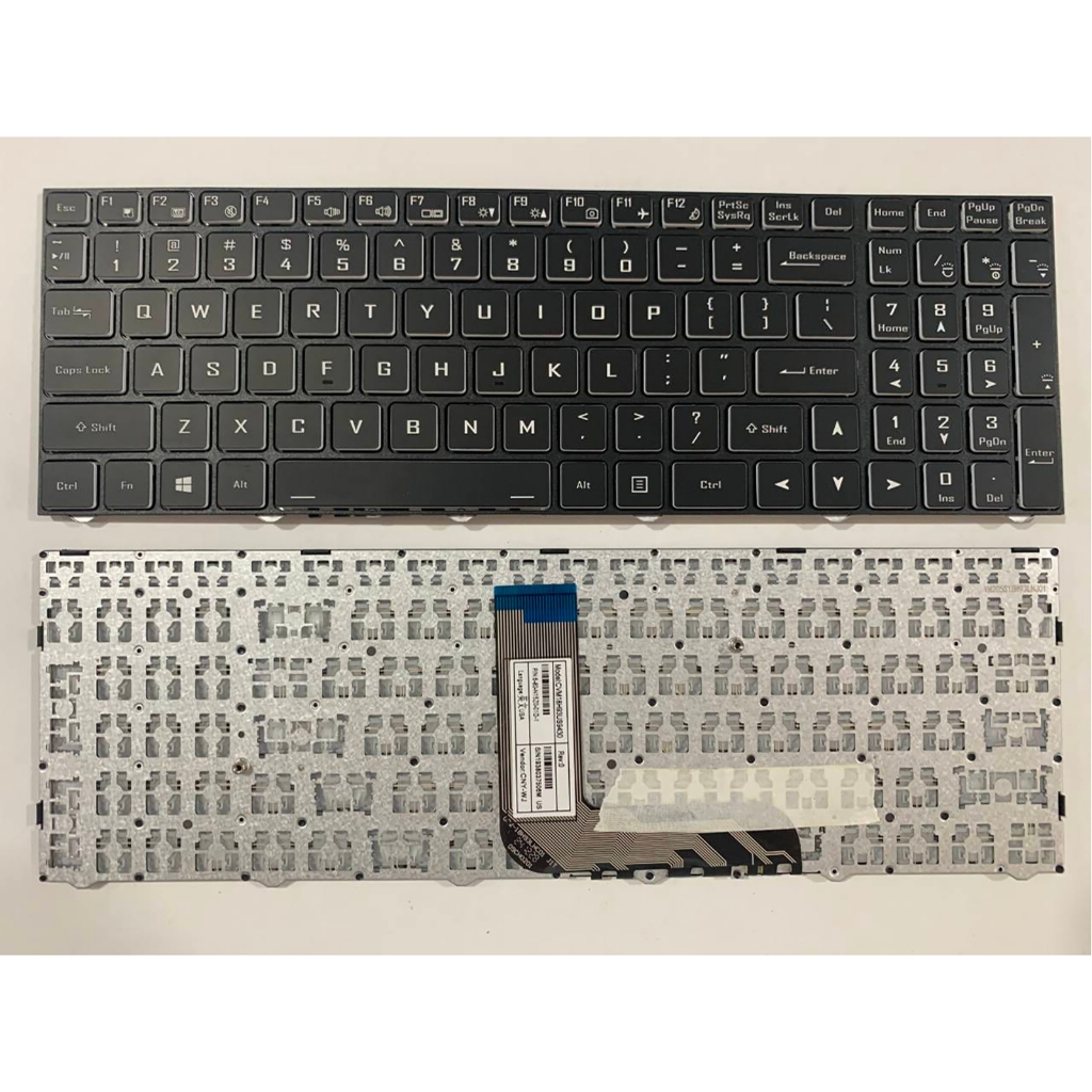 แป้นพิมพ์แล็ปท็อป US Layout สําหรับ Hasee GX8 GX9 GX10 ZX8 KP7S1 ZX7 SP5D1 CP5S1 V7