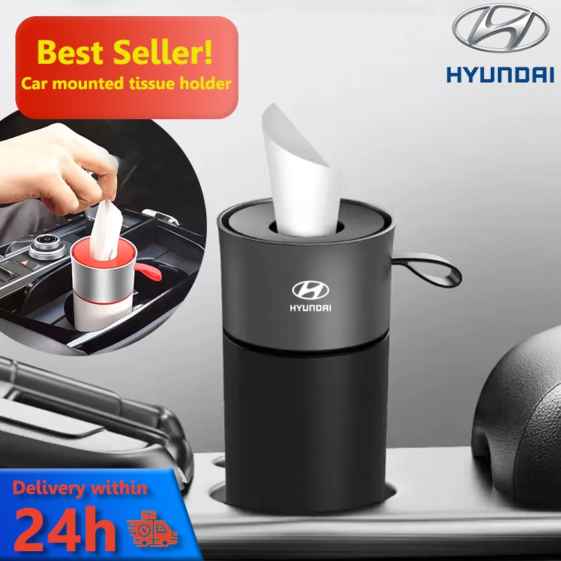 HYUNDAI IONIQ 5 N 6 CRETA SANTA STARGAZER X STARIA H-1 Elite Premium In-Car Tissue Holder with Simpl
