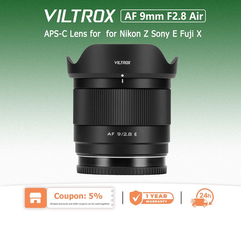 Viltrox APS-C 9mm F2.8 เลนส์กล้องออโต้โฟกัส