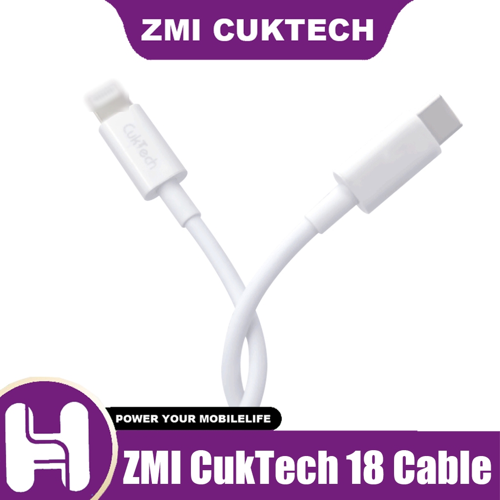 ZMI CukTech KLC-5497 Type-C to L Data Cable (1 เมตร)