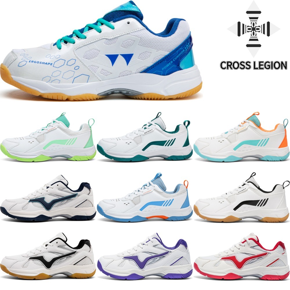 CROSS LEGION รองเท้ากีฬา ผู้ชายผู้หญิงรองเท้าแบดมินตันใส่สบาย พร้อมส่ง