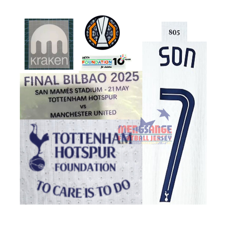 แพทช์ฟุตบอล -Tottenham xUEL Final Patch&Details