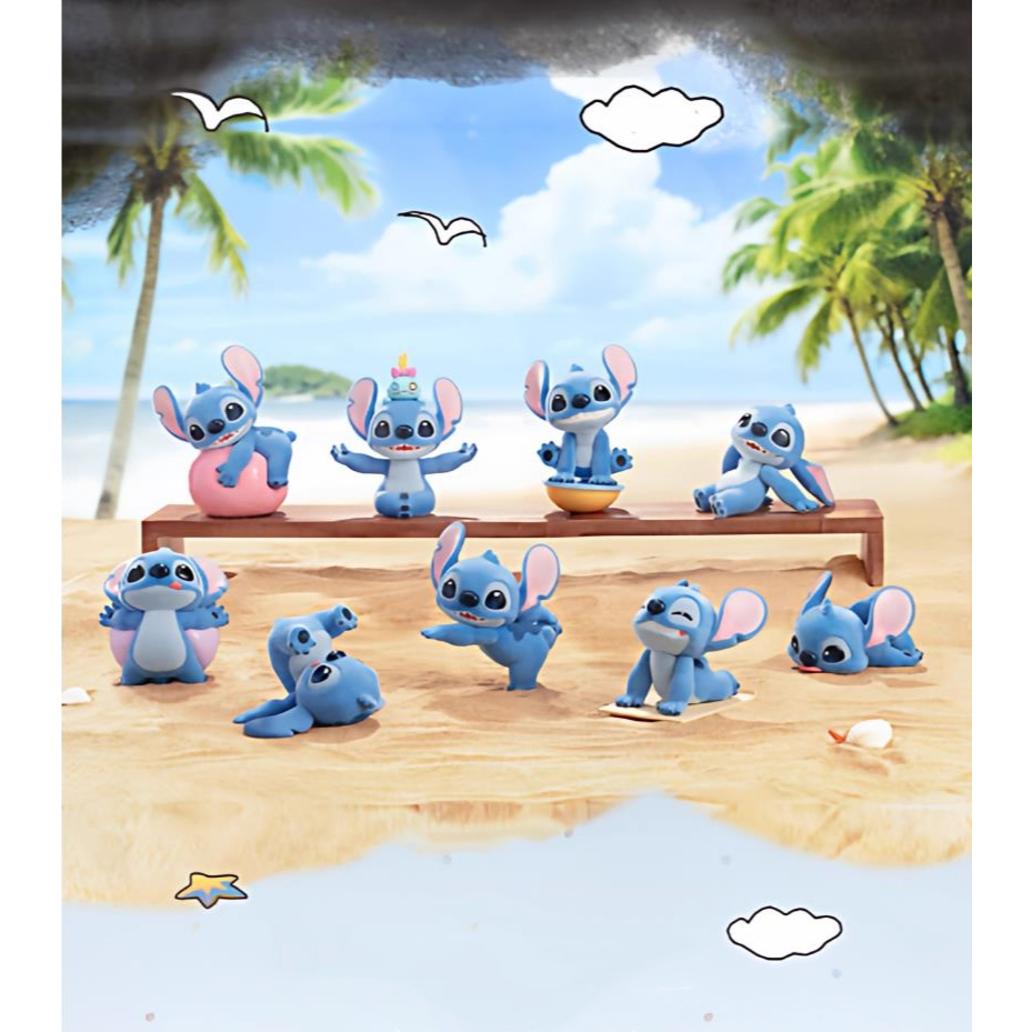 TOPTOY Disney Stitch Energy Yoga Series Blind Box Toy Collection Lilo&Stitch