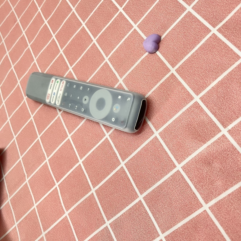 Tcl RC802N ฝาครอบป้องกันรีโมทคอนโทรลซิลิโคนป้องกันการตกกระแทกแบบหนา - รูปที่ 4