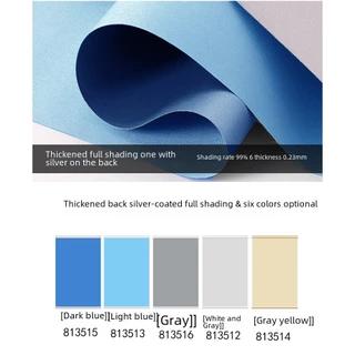 ATLAS HOME LIVINGS ม่านม้วน ม่านบังแดด มีฉนวนกันความร้อน สําหรับห้องน้ํา ห้องครัว ออฟฟิศ กันแสง100%