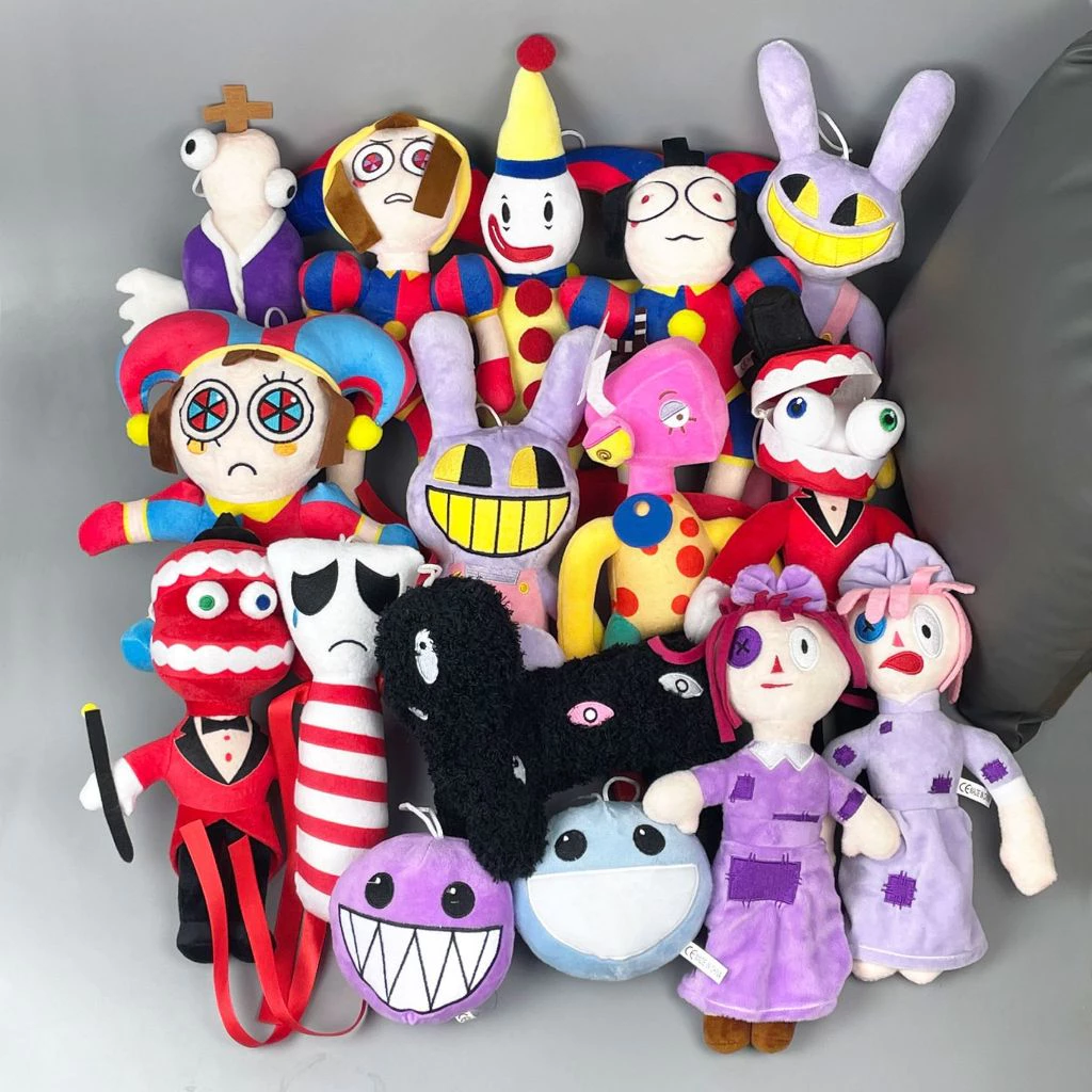 ของขวัญ ตุ๊กตาดิจิทัล THE AMAZING DIGITAL CIRCUS Pomni Jax skibidi toilet ของขวัญสําหรับเด็ก ตกแต่งบ้าน Q Version ยัดไส้ ของเล่นสําหรับเด็ก