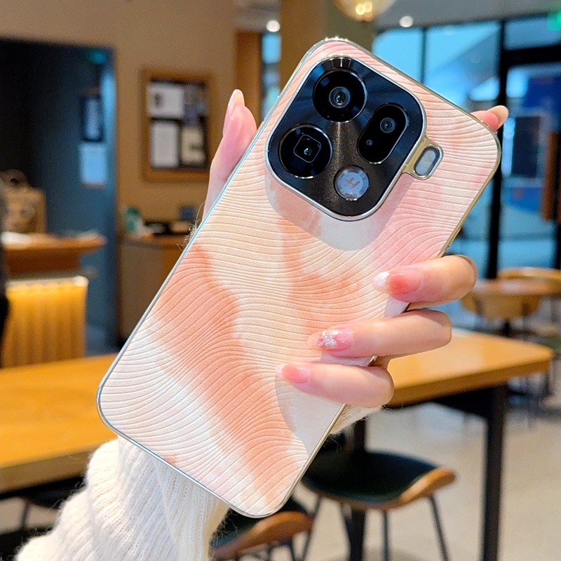 สําหรับ OPPO ค้นหา X9 X9 Pro X7 X8 Ultra กรณีหนังไฟฟ้าป้องกันปกหลังสําหรับ OPPO A3 X6 X7 X8 เคสโทรศัพท์ - รูปที่ 6