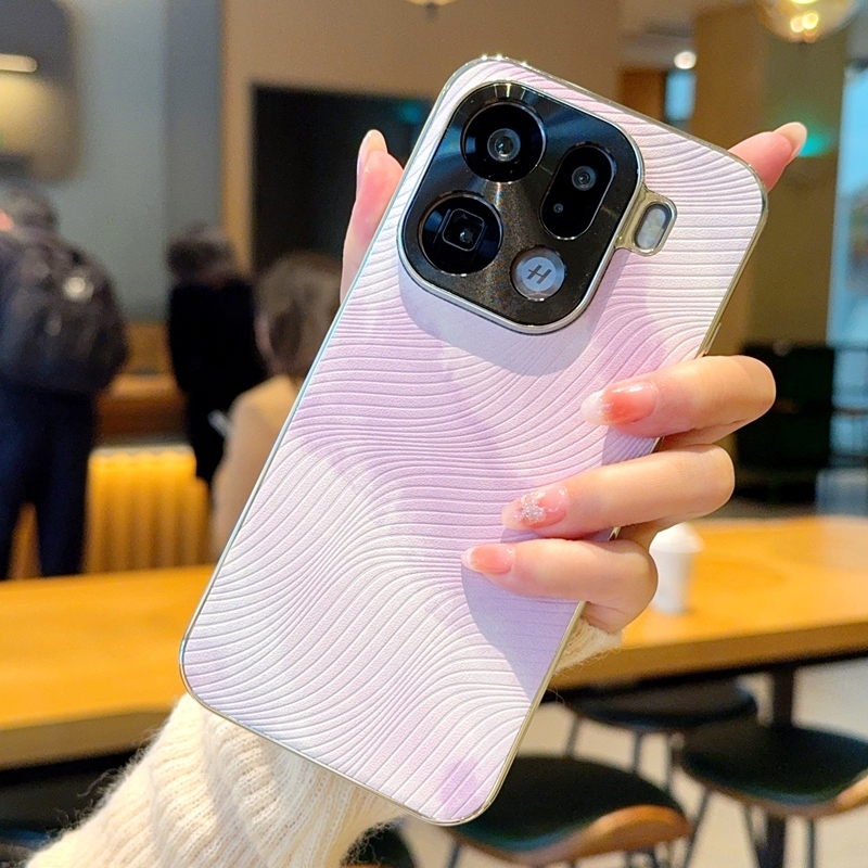 สําหรับ OPPO ค้นหา X9 X9 Pro X7 X8 Ultra กรณีหนังไฟฟ้าป้องกันปกหลังสําหรับ OPPO A3 X6 X7 X8 เคสโทรศัพท์ - รูปที่ 5